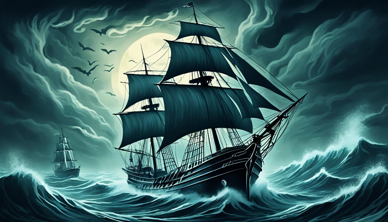 A Lenda do Fantasma Marinheiro: Rumores do Além nos Mares Profundos