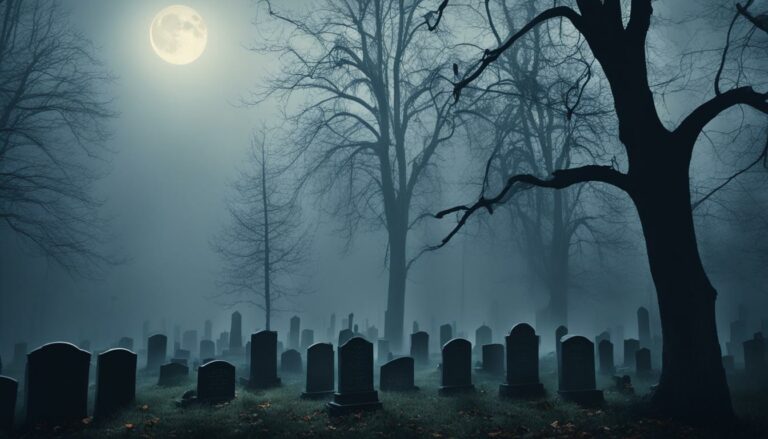 Os Segredos do Cemitério Assombrado: Entre Túmulos e Lendas
